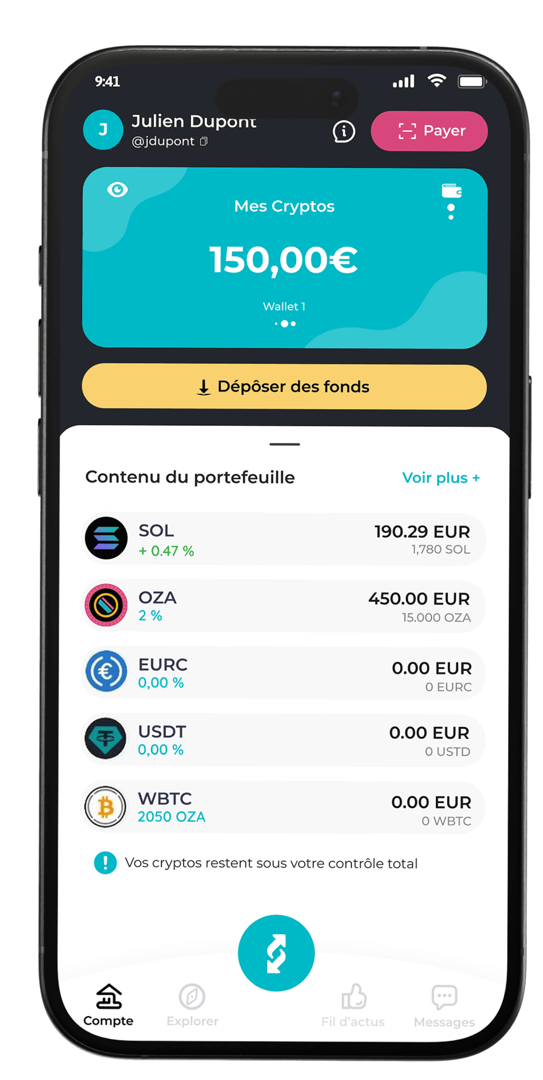 Ozapay app preview