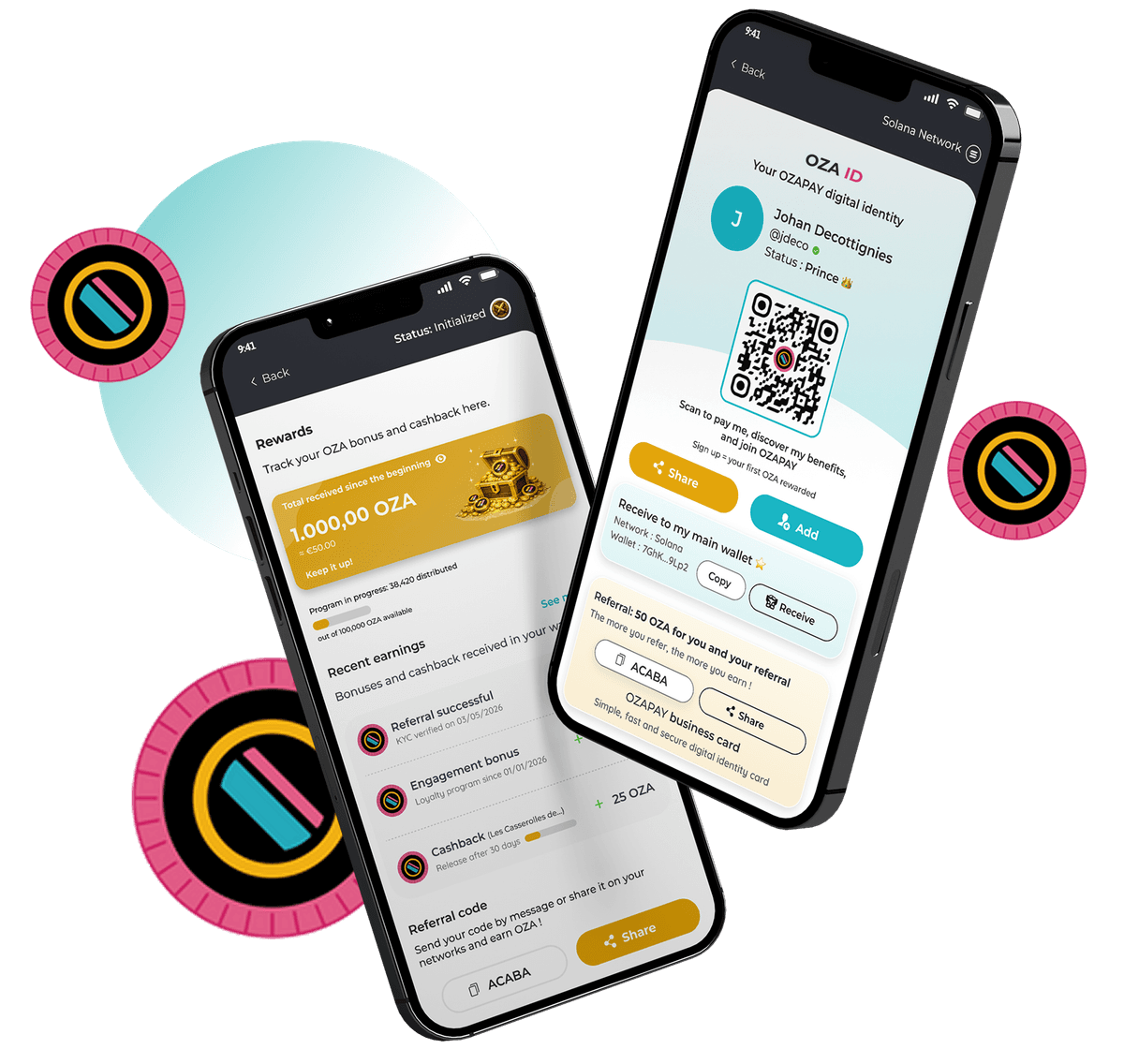 Earn crypto and partner benefits with Ozapay