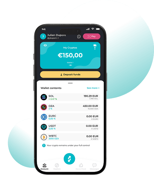 Ozapay mobile application preview